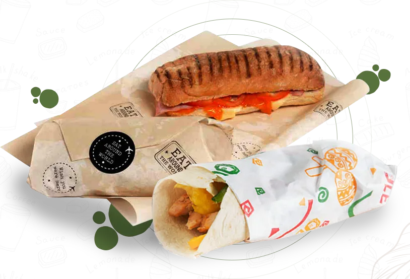 Custom Printed Sandwich Wrap and Deli Paper - Custom Packaging and