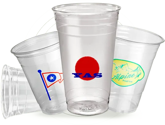 Customized Frosted Plastic Cups