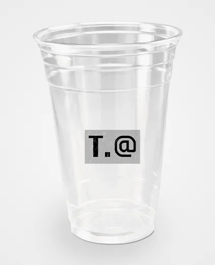 Custom 20 oz Plastic Cups