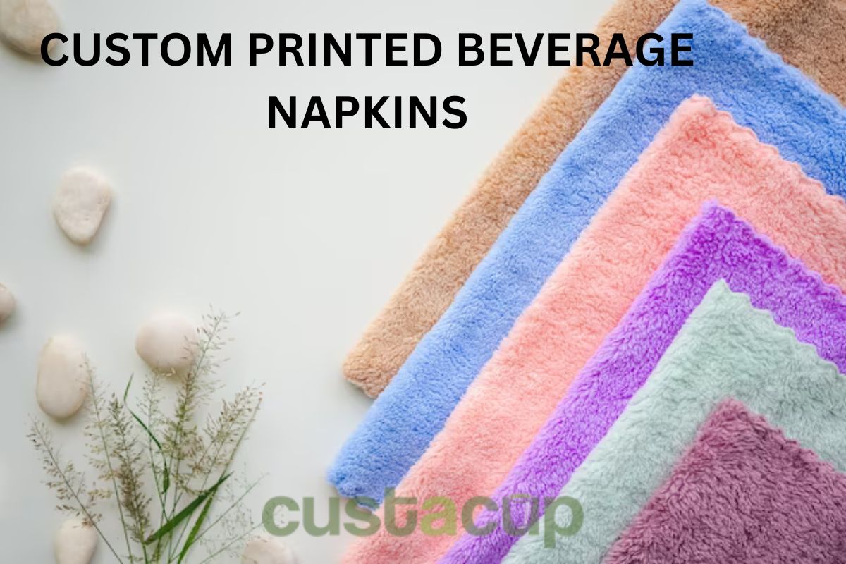 custom printed beverage napkins