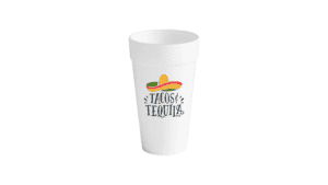 24oz Custom Foam Cups