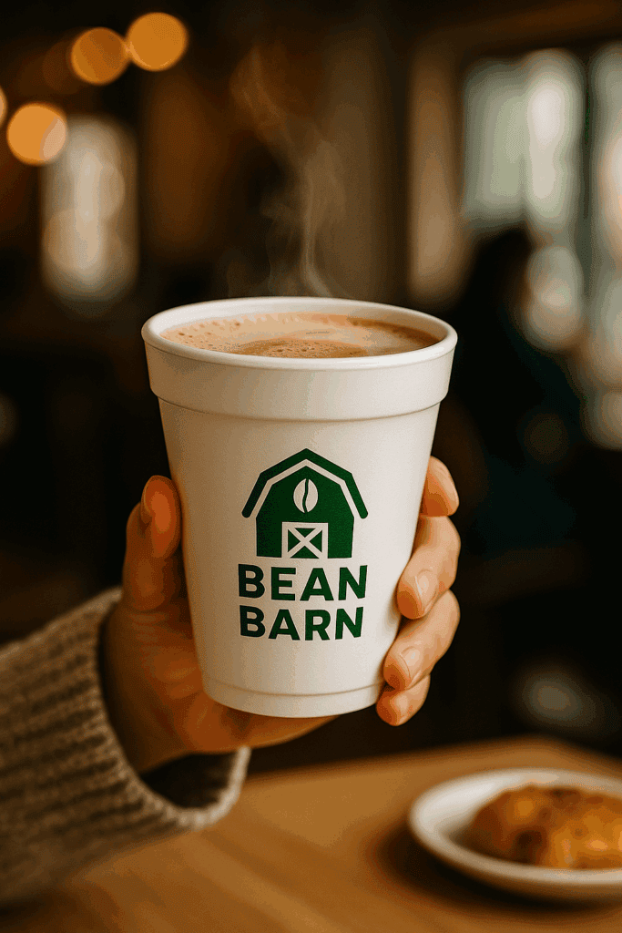 printed foam cups