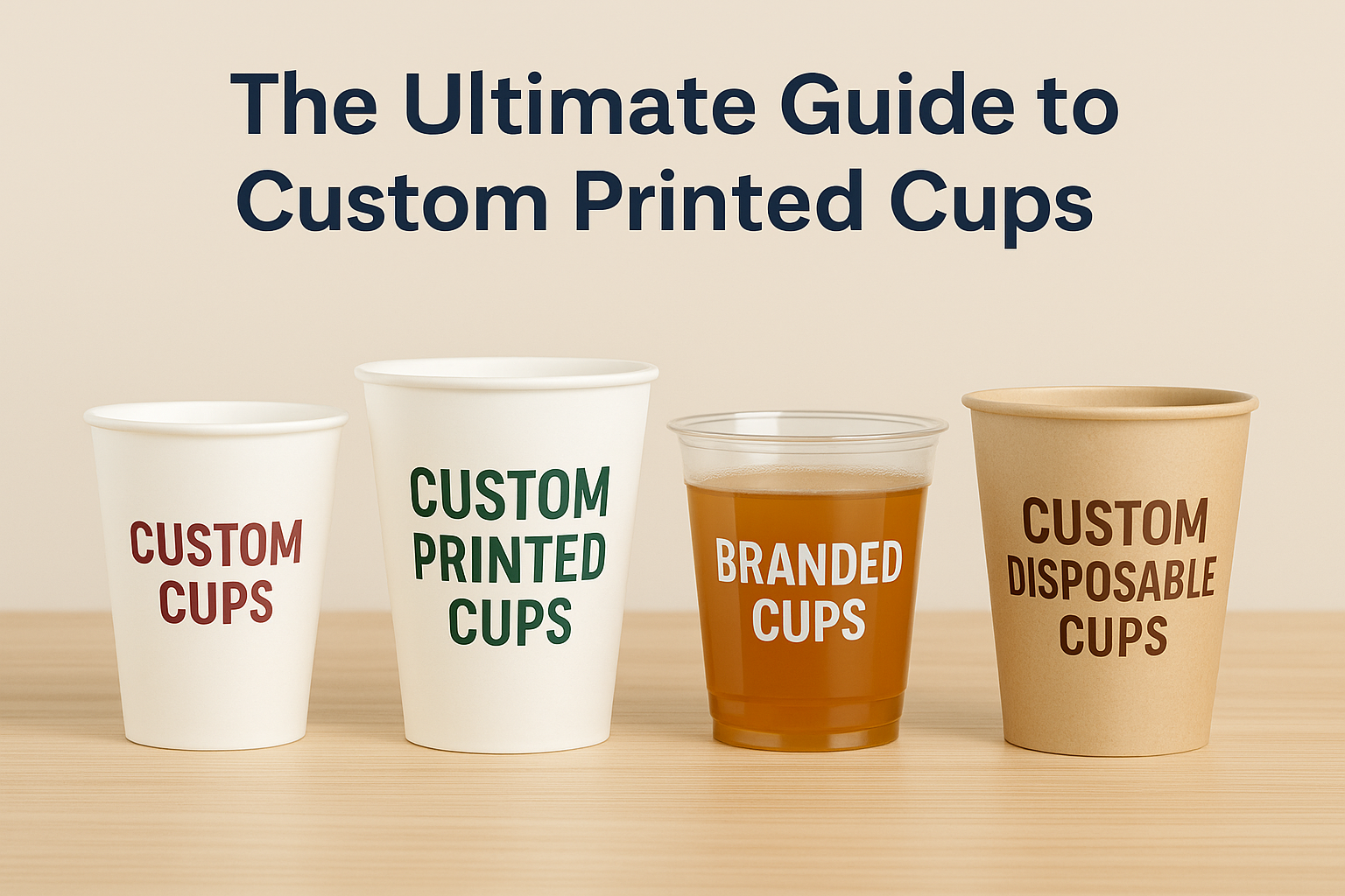 custom cups