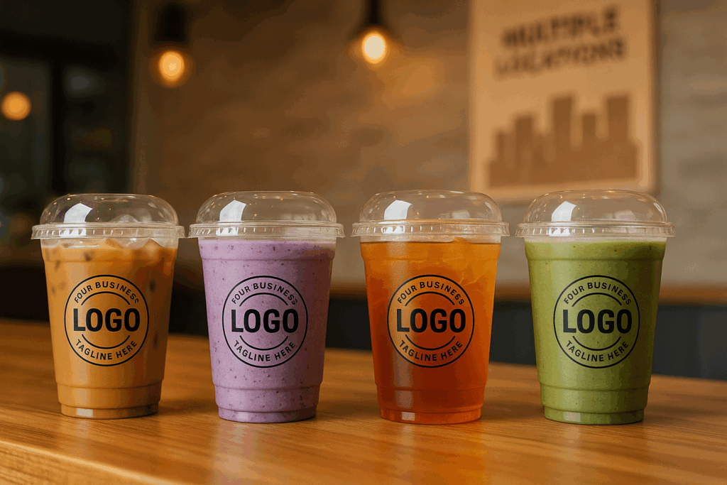 Printed PET Cups