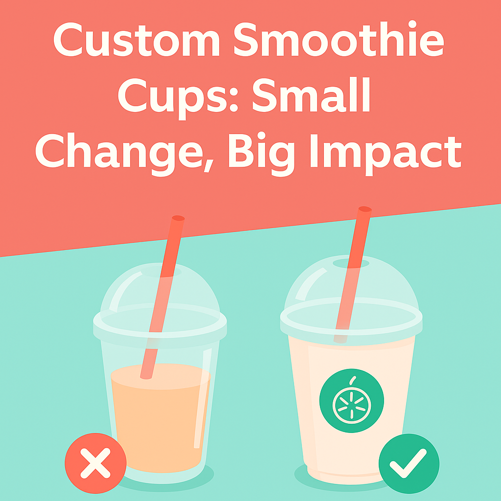 custom smoothie cups