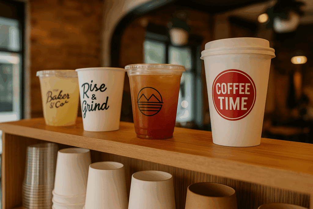 custom printed cups