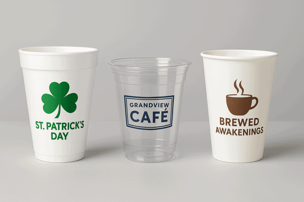 custom printed cups