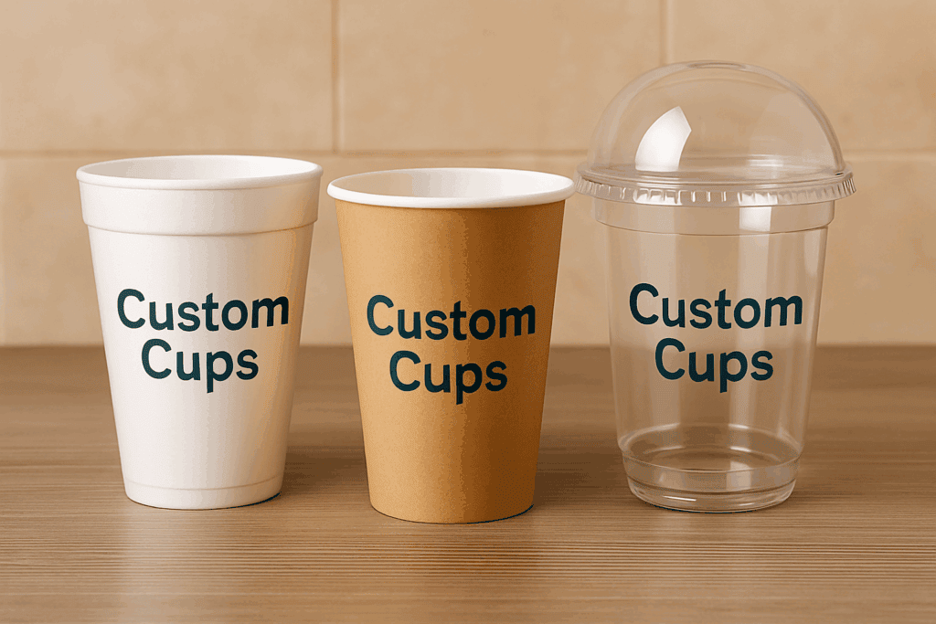 custom printed cups